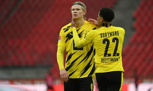 In-demand Erling Haaland storms off after Dortmund draw