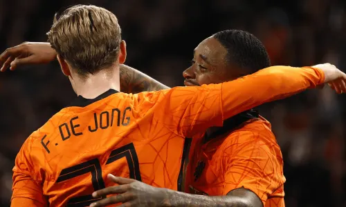 Steven Bergwijn, Frenkie de Jong, Oranje