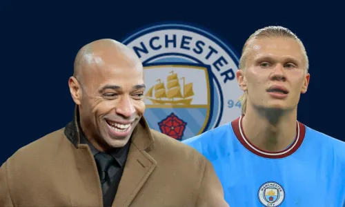 Thierry Henry, Erling Haaland, Man City, 2022/23