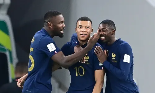 Marcus Thuram, Kylian Mbappe, Ousmane Dembele, France, World Cup 2022