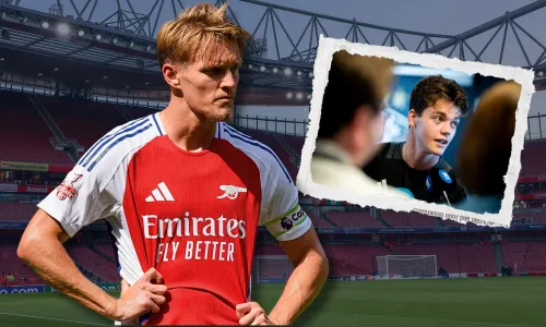 Martin Odegaard, Sverre Nypan, Arsenal, Rosenborg, 2024
