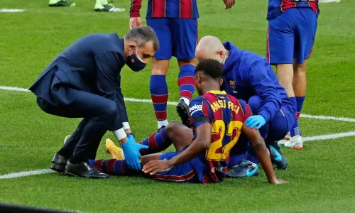 Fears voiced for the long-term fitness of Barcelona star Ansu Fati