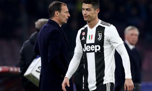 Max Allegri and Cristiano Ronaldo, Juventus, 2018-19