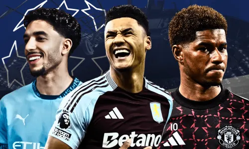 Champions League Omar Marmoush Ollie Watkins Marcus Rashford