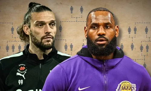 Andy Carroll, LeBron James