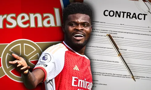 Thomas Partey, Arsenal, contract