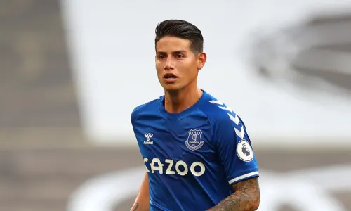 James Rodriguez pours cold water on Everton exit rumours