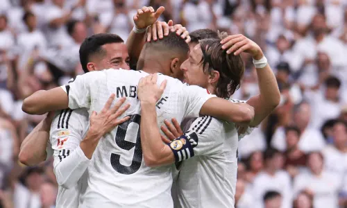 Lucas Vazquez, Kylian Mbappe, Luka Modric, Real Madrid, 2024/25