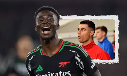Bukayo Saka, Cristiano Ronaldo