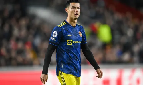 Cristiano Ronaldo, Brentford v Man Utd, 2021-22