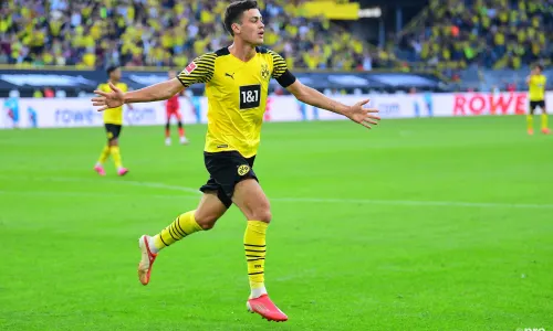 Borussia Dortmund forward Gio Reyna 