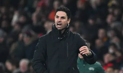 Arsenal manager Mikel Arteta vs Lens in the Champions League