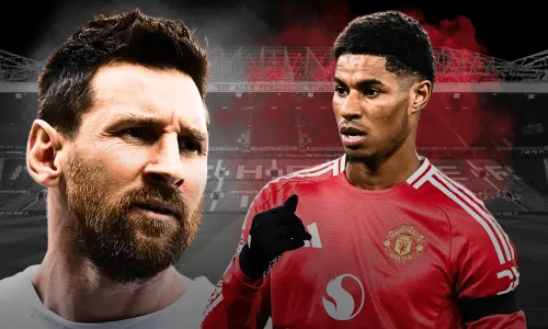 Lionel Messi, Marcus Rashford
