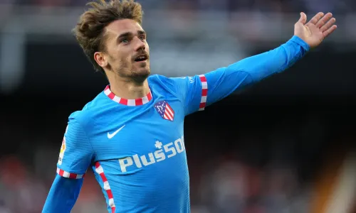 Antoine Griezmann's form at Atletico Madrid on loan from Barcelona is improving