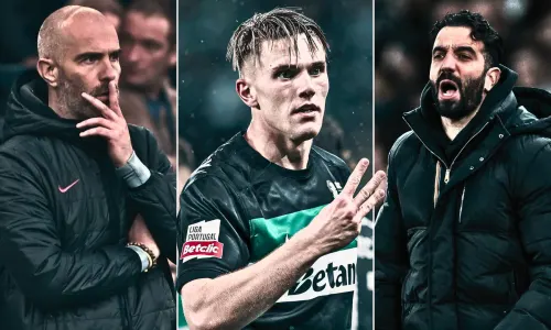 Enzo Maresca, Viktor Gyokeres, Ruben Amorim