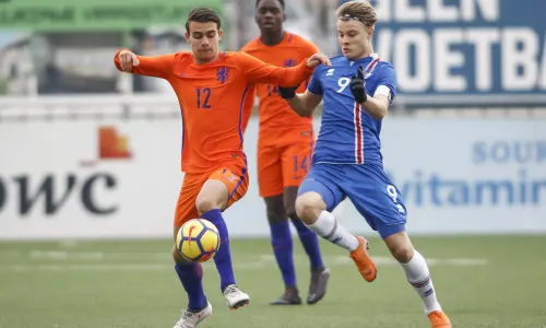 Andri Gudjohnsen, son of Eidur, playing for Iceland