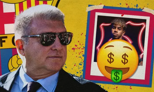 Joan Laporta, Barcelona, money