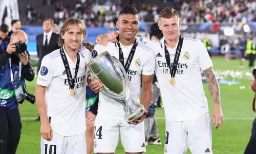 Luka Modric, Casemiro, Toni Kroos, Real Madrid, 2022/23