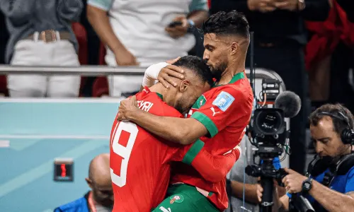 Marokko - Portugal, WK 2022