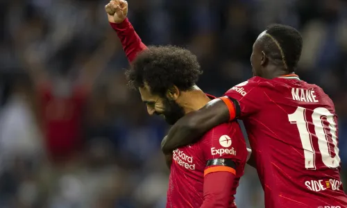 Mohamed Salah, Liverpool v Porto, 2021-22
