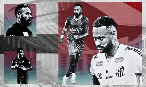 Neymar, Barcelona, Santos, Al-Hilal, PSG