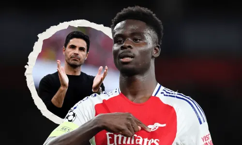 Bukayo Saka, Mikel Arteta, Arsenal