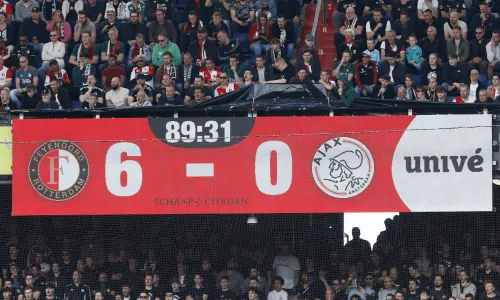 Feyenoord - Ajax, 6-0, De Kuip