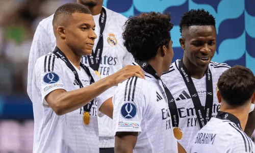 Kylian Mbappé, Vinícius Júnior, Endrick, Real Madrid