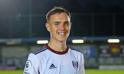 Fulham youngster Luke Harris