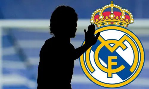 Luka Modric silhouette for Real Madrid 