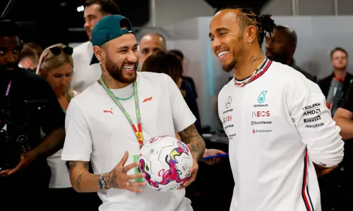 Neymar, Lewis Hamilton, Spanish GP 2023