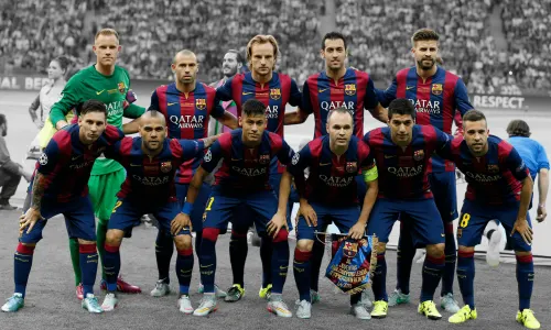 Barcelona, Team photo 2015