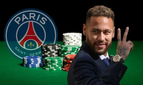 Neymar, poker, 2022/23