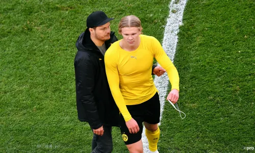 Haaland posts clear message to Dortmund fans after storming off pitch
