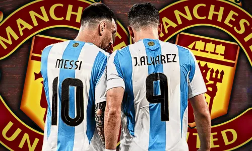 Julián Alvárez, Lionel Messi, Manchester United