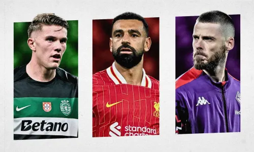 Viktor Gyokeres, Mohamed Salah, David de Gea