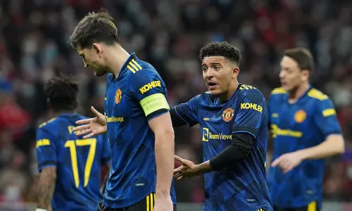 Maguire and Sancho have uncertain Man Utd futures.