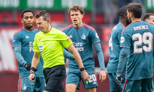 Mats Wieffer, Santiago Gimenez, Quinten Timber, Lutsharel Geertruida, Feyenoord, 2022/23