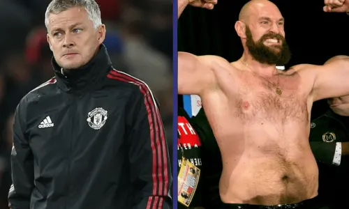 Ole Gunnar Solskjaer wants his Manchester United players to have Tyson Fury's mentality