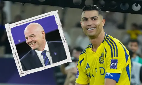 Gianni Infantino, Cristiano Ronaldo, Al-Nassr, 2024/25