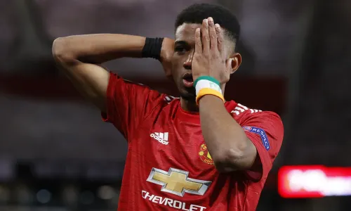 When will Amad Diallo start for Manchester United?