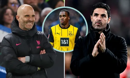 Enzo Maresca, Mikel Arteta, Jamie Gittens
