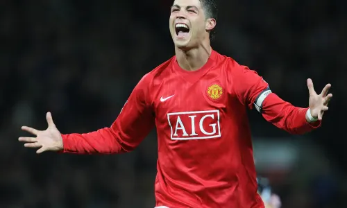 Cristiano Ronaldo at Manchester United