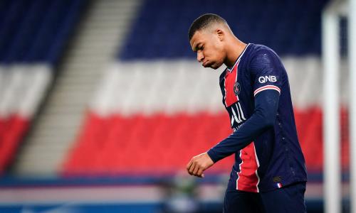 Real Madrid transfer target Kylian Mbappe playing for PSG in Ligue 1, 2020/21