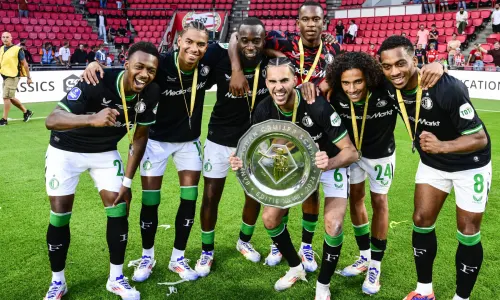 Antoni Milambo, Calvin Stengs, Gjivai Zechiël, Ramiz Zerrouki, Feyenoord