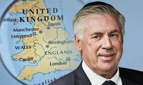 Carlo Ancelotti, England