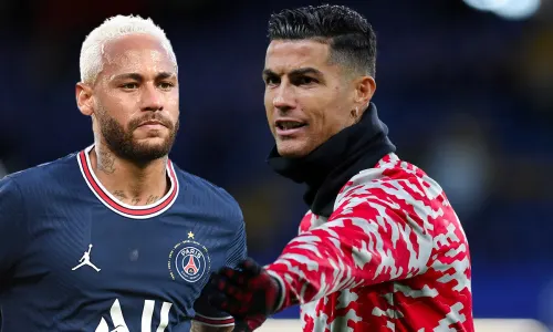 Cristiano Ronaldo and Neymar, 2021/22