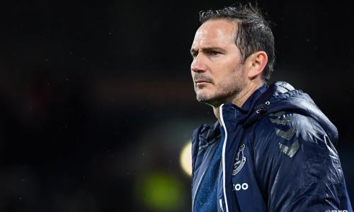Everton manager Frank Lampard 