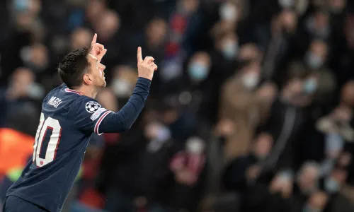 Lionel Messi, PSG v Club Brugge, 2021-22