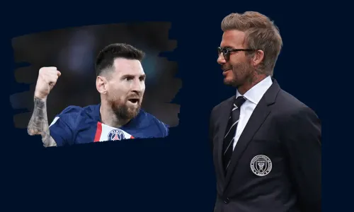 Lionel Messi, David Beckham, 2022